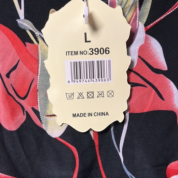 Ace Fashion Floral Maxi Dress Size Large - Picture 3 of 3